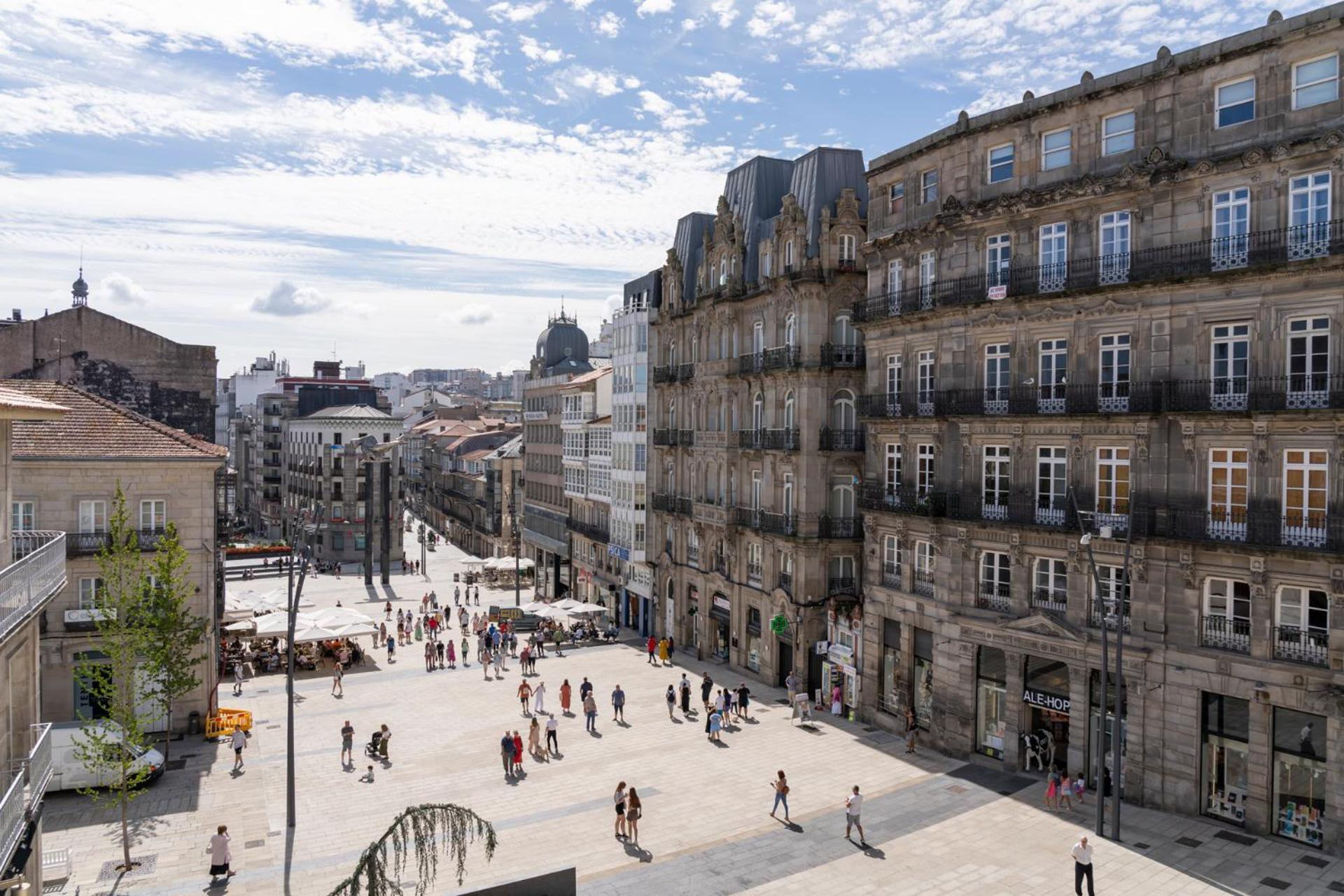 Hotel Alda Puerta Del Sol Vigo Kültér fotó