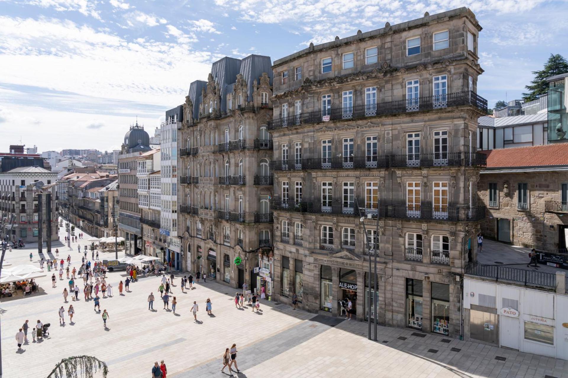 Hotel Alda Puerta Del Sol Vigo Kültér fotó