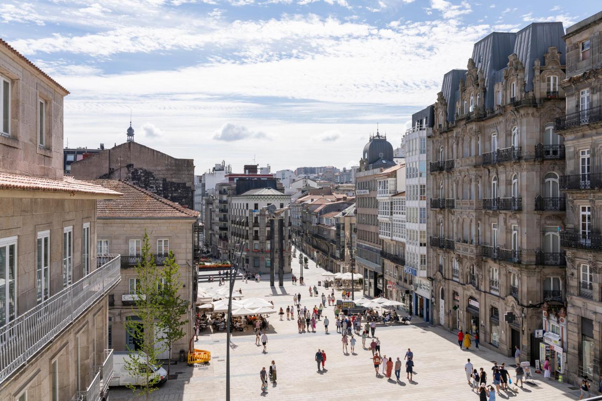 Hotel Alda Puerta Del Sol Vigo Kültér fotó